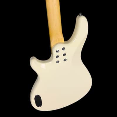 Schecter CV4 Bass Guitar in Ivory image 7