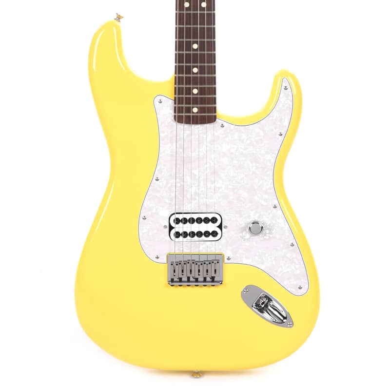 Fender Artist Limited Edition Tom DeLonge Stratocaster Graffiti Yellow (Serial #MX23117196) image 1