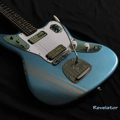 Revelator Guitars Jagster Full Scale Pelham Blue w/ Competition stripes *Special Labor Day Pricing* image 18
