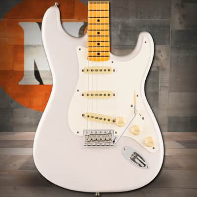 Fender Eric Johnson Stratocaster Maple Fingerboard - White Blonde image 1