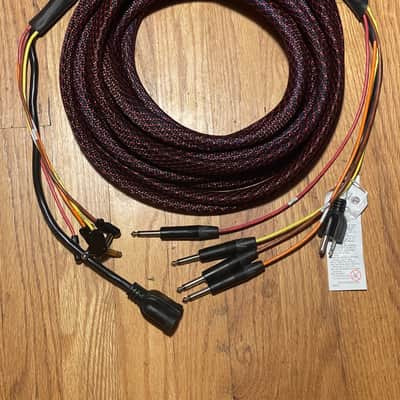 SylviaTone Guitars 12ft 4 cable method loom - AC cable image 3