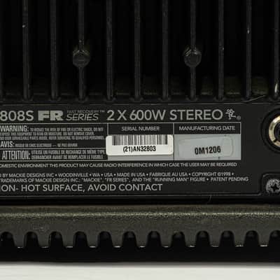 Mackie PPM 808S 8-Channel Powered Stereo Mixer – 1200W – Digital Effects image 5