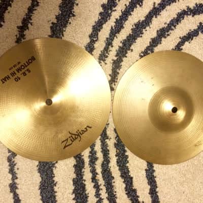 *RARE* Zildjian A Special Recording 10" Hi-hat Cymbals image 1