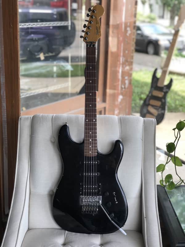 1989 Squier II Contemporary - Black image 1