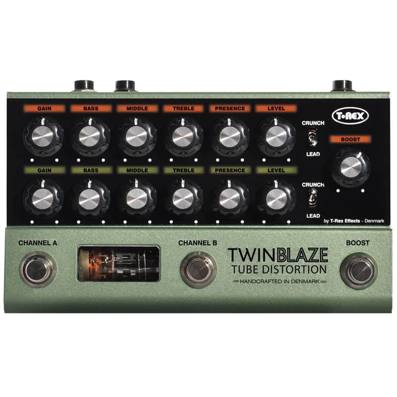 ギター t.c. electronic Vintage Distortion T-REX T-Rex Twin Blaze Tube Distortion | Reverb