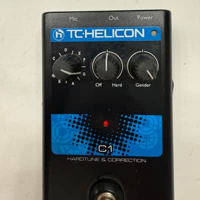 TC Helicon Voicetone C1 Hard Tune & Correction Auto Correct Vocal Effect Pedal image 2