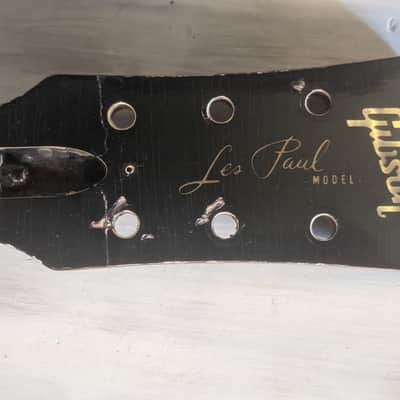 Gibson Les Paul Reissue Neck 2000s Headstock Break image 8