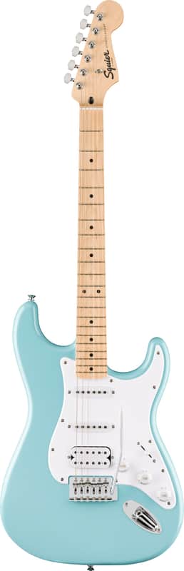 Squier Limited Edition Sonic Stratocaster HSS, Tropical Turquoise image 1