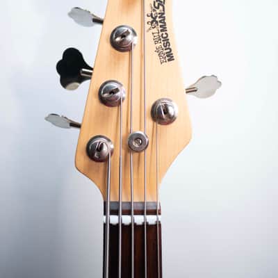 Ernie Ball Music Man Sterling 5 HH with Maple Fretboard 2008 - 2018 - Vintage Sunburst image 7