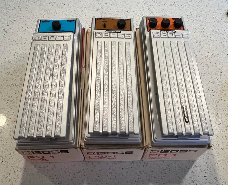 Boss PD-1 Rocker, PV-1 Volume, and PW-1 Power Wah lot! image 1