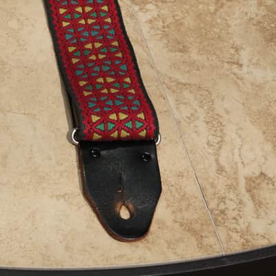 Ace Wood Stock Woven Guitar Strap 1960's image 3