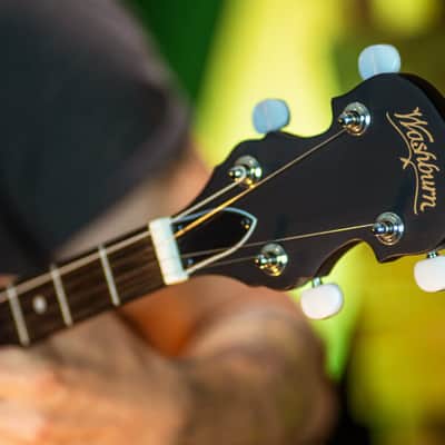Washburn B8 Pack | Americana Series (5 String) Banjo Pack, Natural. New with Full Warranty! image 7