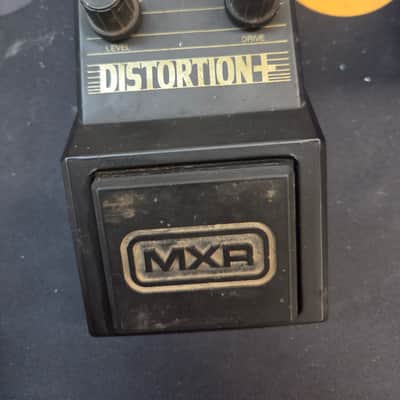 MXR Distortion+ Series 2000 1983-1985 - Black & yellow gold image 1