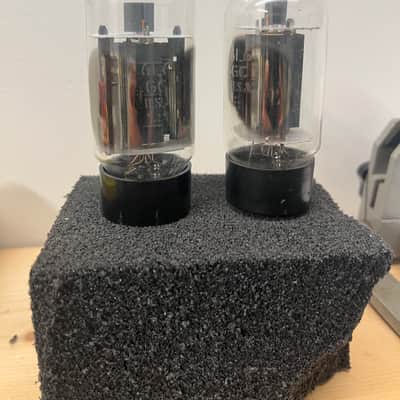 GE 6L6GC matched pair image 1