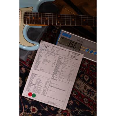 Fender Custom Shop Late 62 Strat Relic Faded Daphne Blue image 15
