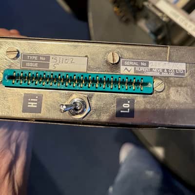 Pair of Neve 31102 Mic / Line Input Modules with 4-Band EQ image 8