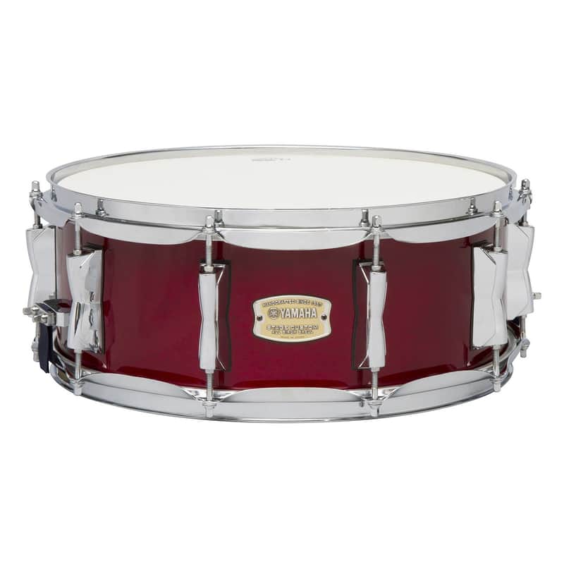 YAMAHA Stage Custom Birch Snare - Cranberry Red - 14 x 5.5 image 1
