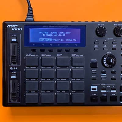 Akai MPC1000BK Custom 16 Squarez W/The Works. Black & Purpz image 1