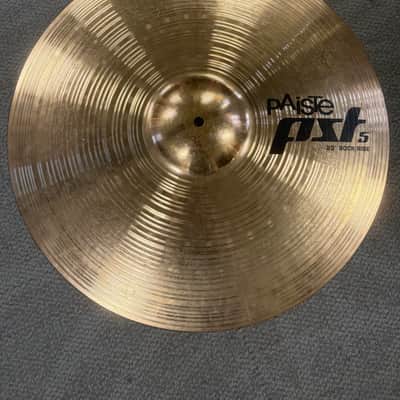 Paiste PST5 20" Rock Ride Cymbal (Used) image 1