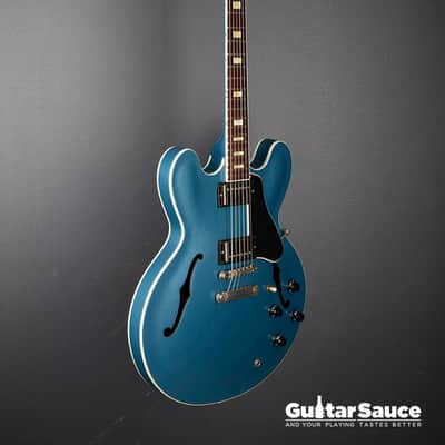 Gibson ES-335 Pelham Blue Block Inlays (Cod. 884UG) VIDEO 2015 image 5