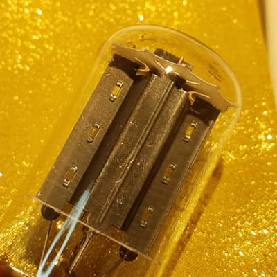 RCA ONE (1) 6L6GC bottom getter black plate AT1000 TESTED Vacuum Tube 6L6 Beam Power Tetrode 1959-1960 image 9