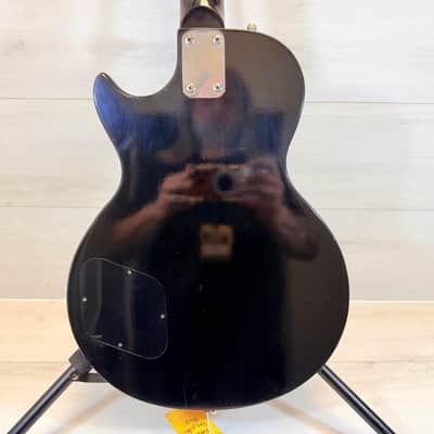 Global Single Cut Electric Guitar Black MIJ Lawsuit Era Style 1970's image 8