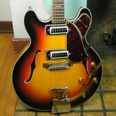 Bruno Conqueror Hollow-Body (ES-335-Matsumoku)-Collectors-Grade Flawless-1968 image 8