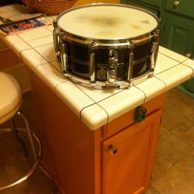 Pearl  Sensitone Elite Brass 14x6.5 snare drum image 2