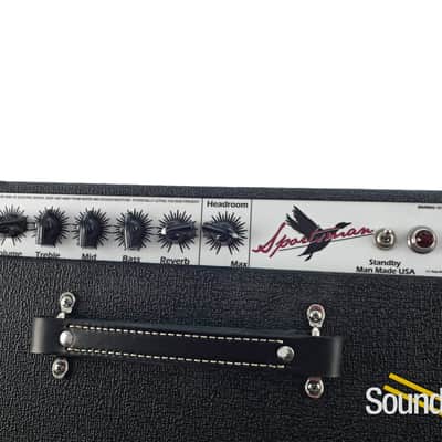Carr Amplifiers Sportsman 19W 1x12 Combo Amp--Black image 4