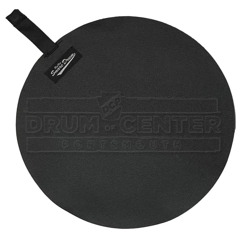 Big Fat Snare Drum Faux Suede 14" Black image 1