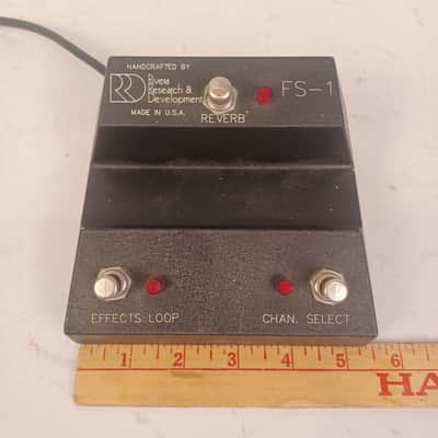 Rivera FS1 Footswitch Amp Pedal M60/M100/M120 TBR1'91 Loop/Channel Select/Reverb image 1