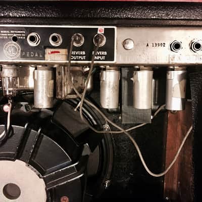 (Pete Anderson) 1965 Fender Blackface Deluxe (Heavily Modded) image 11