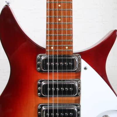 1989 Rickenbacker Model 350 FireGlo Semi Hollow Electric Guitar CLEAN! MUST SEE image 13