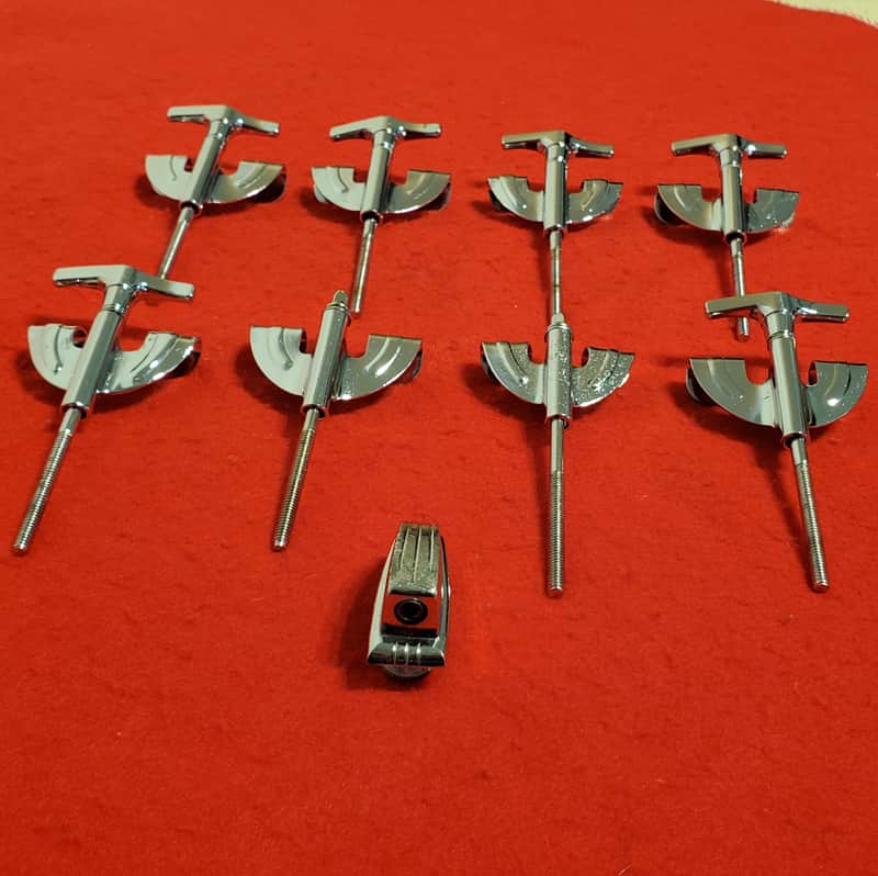 Vtg 8PC Ludwig BASS Drum Tension Screws - Fits Several Models - Save $ image 1
