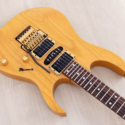 1994 Ibanez RG670 HSH Natural Matte, Near-Mint w/ Lo-Pro Edge image 8