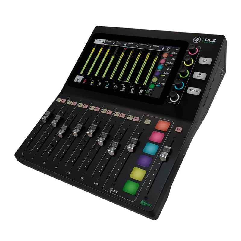 Mackie DLZ Creator Adaptive Digital Mixer w/ User Modes, Mix Agent Technology, Auto Mix and Onyx80 Mic Preamps image 1