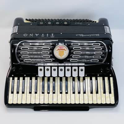 Sartori Symphony 19 1/4″ Piano Accordion with Converter Bass | Reverb