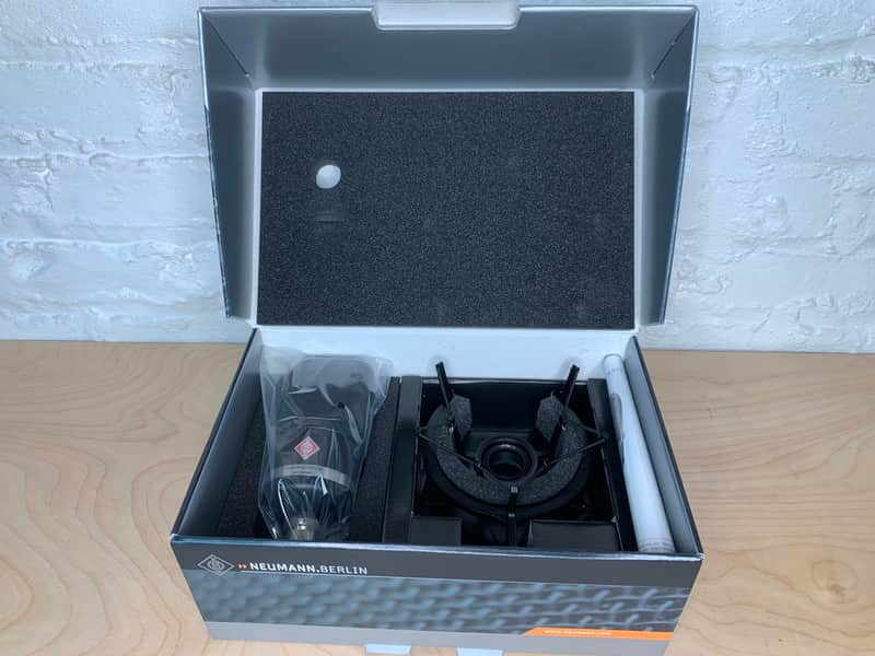 Neumann TLM 107 bk Large Diaphragm Multipattern Condenser Microphone - Black #1 image 1