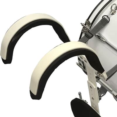 Trixon Field Series Marching Bass Drum 28x12 white image 4