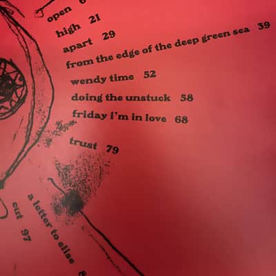The Cure - Wish  - Guitar tab / tablature Book image 3