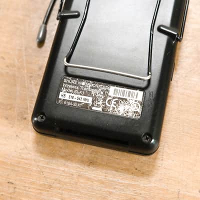 Shure SLX14-H5 Wireless Bodypack System - 518-542 MHz (NO POWER SUPPLY) CG01245 image 5