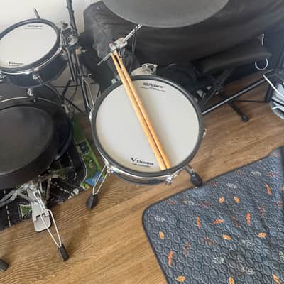 Roland VAD307 Acoustic Design Series Electronic V-Drum Kit 2022 - Present - Black image 7