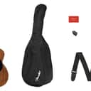 Mint Fender CC-60S Concert Pack V2 All Mahogany Concert with Walnut Fretboard - Natural