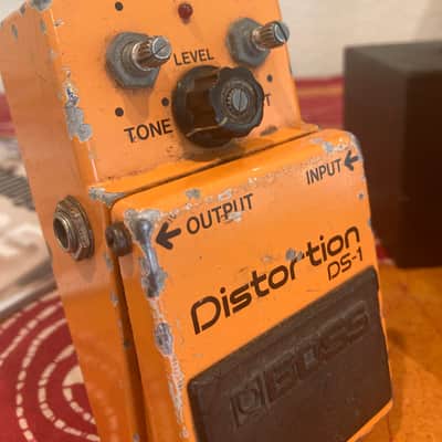 TWO Boss DS-1 Distortion pedals MIJ 1980s vintage black label PAIR image 8