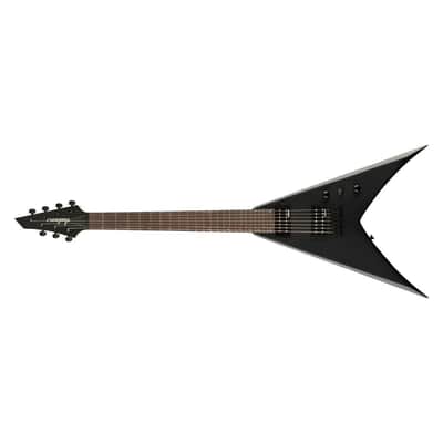 Jackson JS Series King V JS227 KV HT 7-String Right-Handed Electric Guitar with Amaranth Fingerboard (Satin Black) image 6