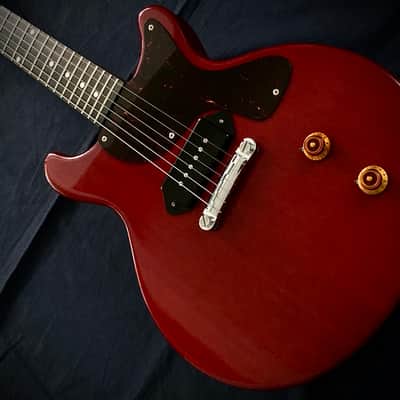 Greco EJR59 DC Les Paul Jr Double Cutway Cherry Red 1980s MIJ Japan vintage image 1