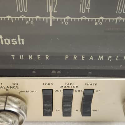 McIntosh MX110 Z Stereo Tube Preamp Tuner Receiver 1962 - 1969 - Silver image 13