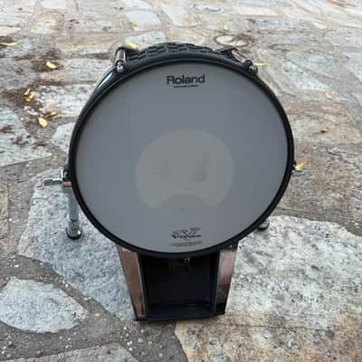 Roland KD-140 Bass Drum Trigger Pad 14" Silver w/ CUSTOM GRAPHICS image 5