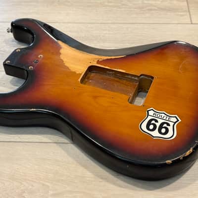 1992 Relic American Fender Strat Plus Stratocaster Alder Body image 15