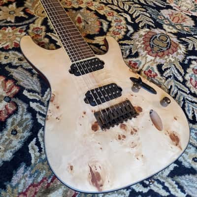 Ibanez S7721PB NTF 7 string electric guitar || S series hardtail 2015 image 12